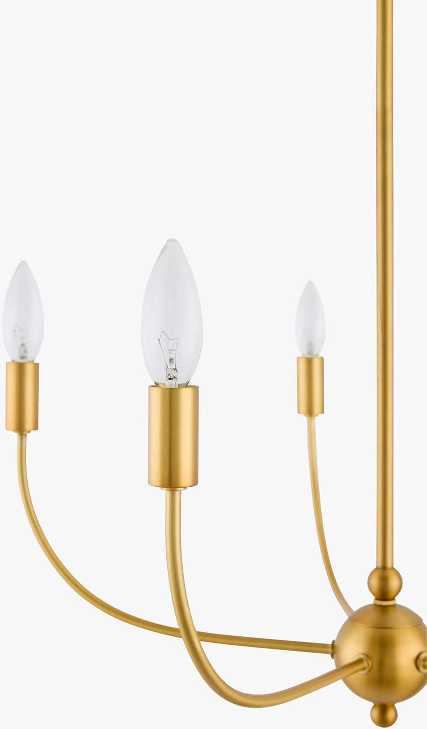 Rudziczka Gold Chandelier