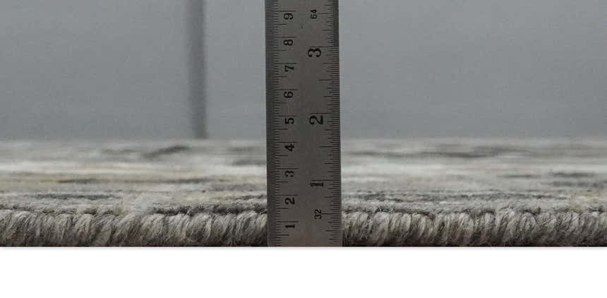 Hand Knotted Charcoal, Ivory and Beige Traditional Medallion Natural Wool Multi Size Area Rug, Kids, Living Room and Bedroom Rug