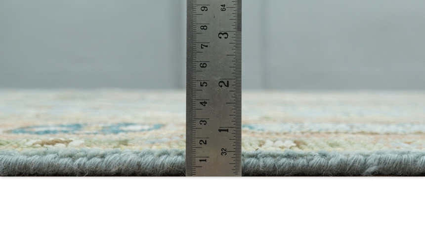 Rust and Blue Hand Knotted traditional Antique look Turkish Mamluk Living Room Multi Size wool Area Rug