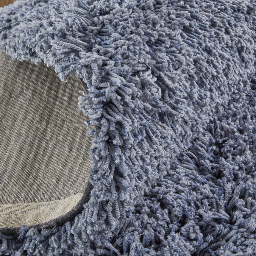 Feizy Stoneleigh Modern Solid - Blue Area Rug