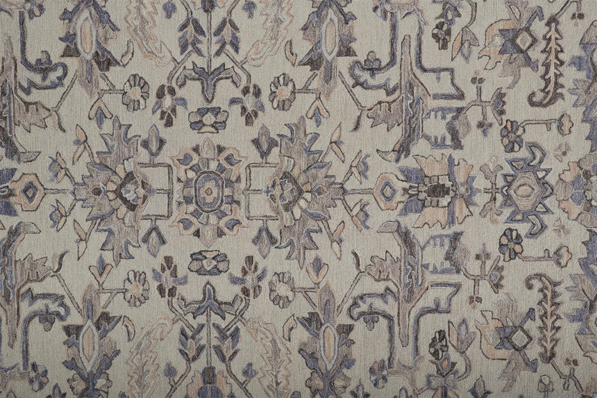 Feizy Fallon Traditional Oriental - Ivory/Gray Area Rug