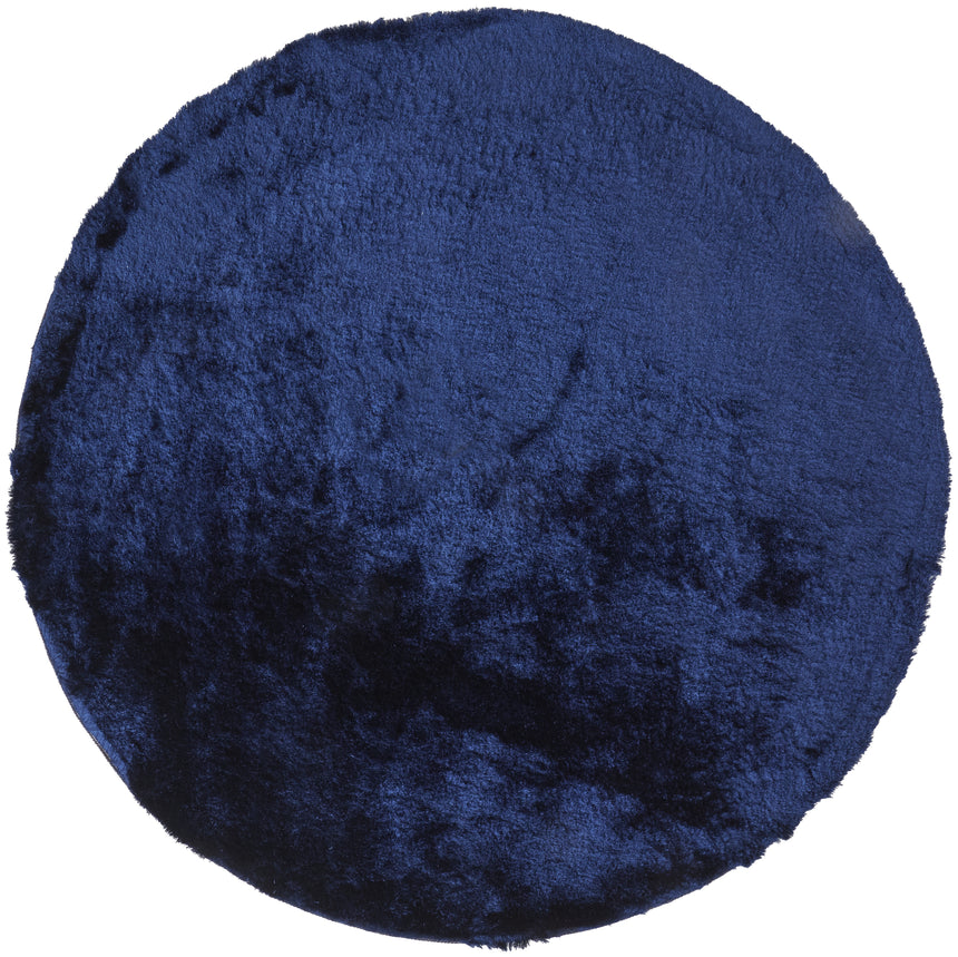 Feizy Indochine Modern Solid - Blue/Black Area Rug