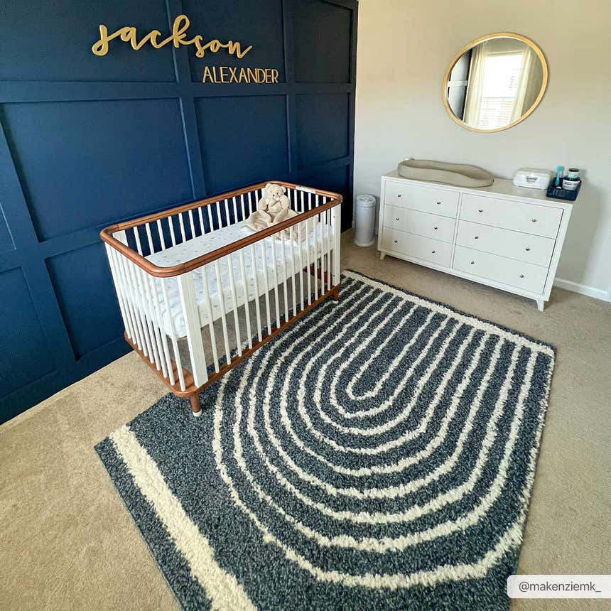 Sample Jola Blue Area Rug - Clearance
