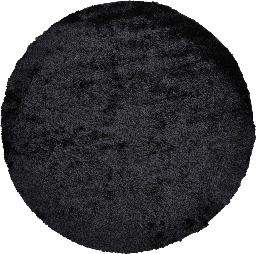 Feizy Indochine Modern Solid - Black Area Rug