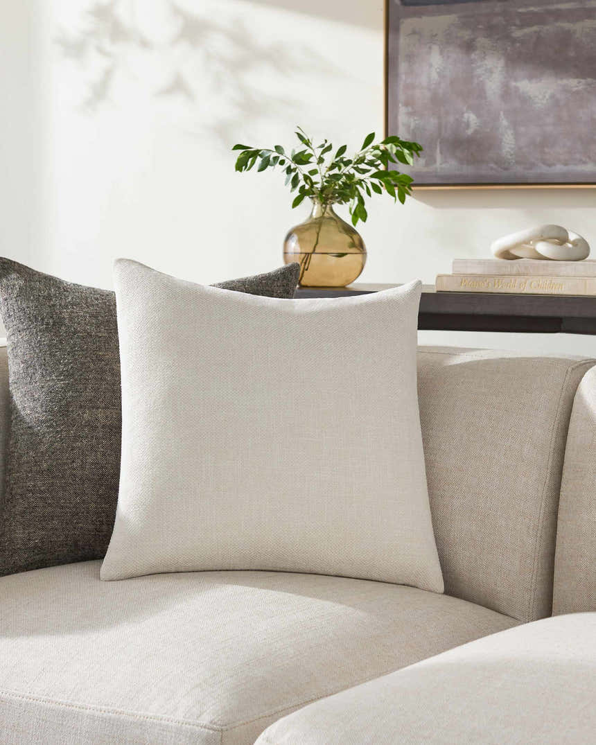 Zuill Ivory Throw Pillow - Clearance