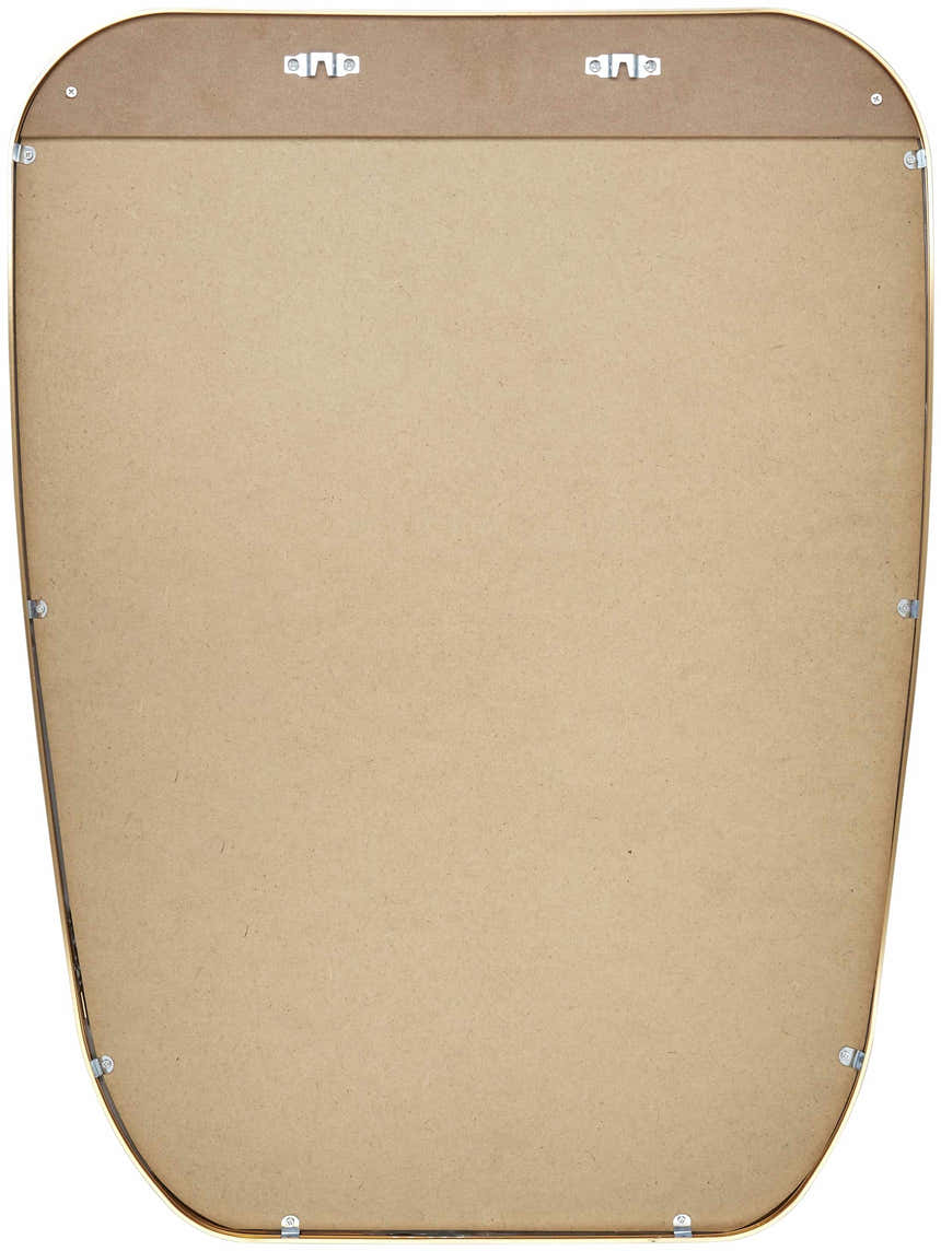 Orbassano Gold Frame Round Mirror