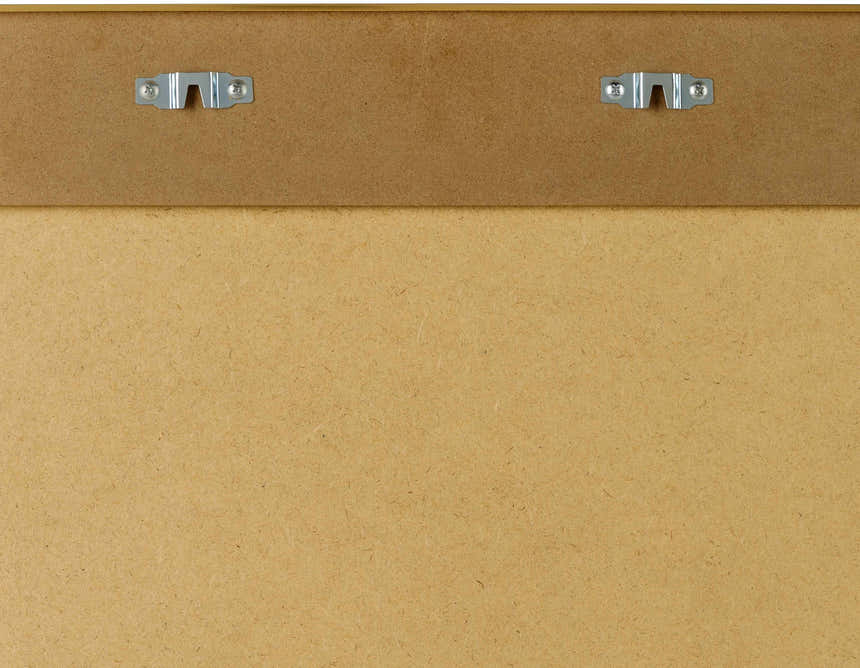 Orbassano Gold Frame Round Mirror