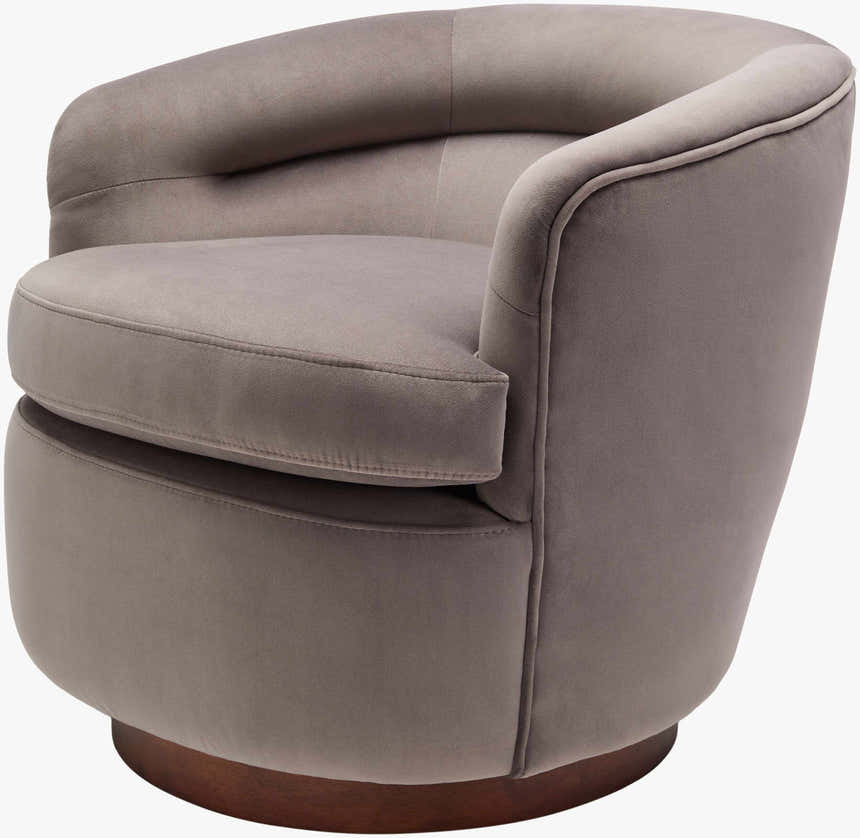 Hithadhoo Dark Red Swivel Chair - Clearance