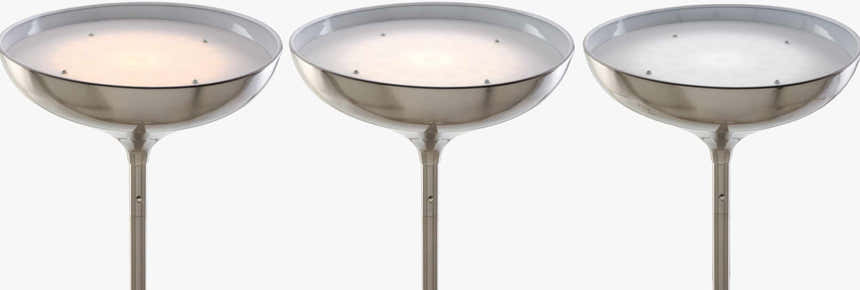 Dark Gray Modern Table Lamp for bedside or console tables