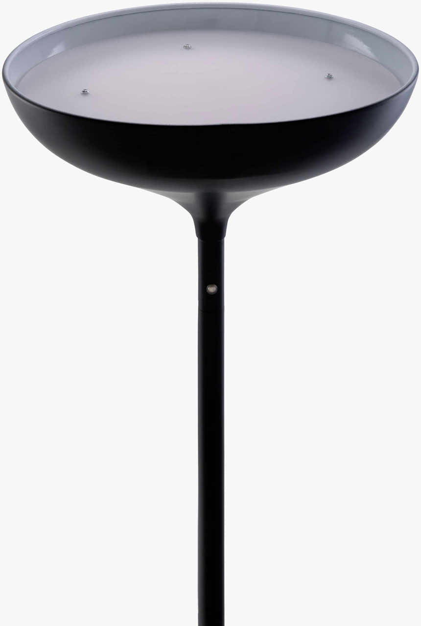 Charcoal Modern Table Lamp for bedside or console tables
