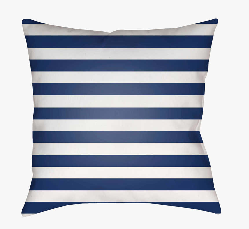 Panan Nautical Striped Accent Outdoor Pillow