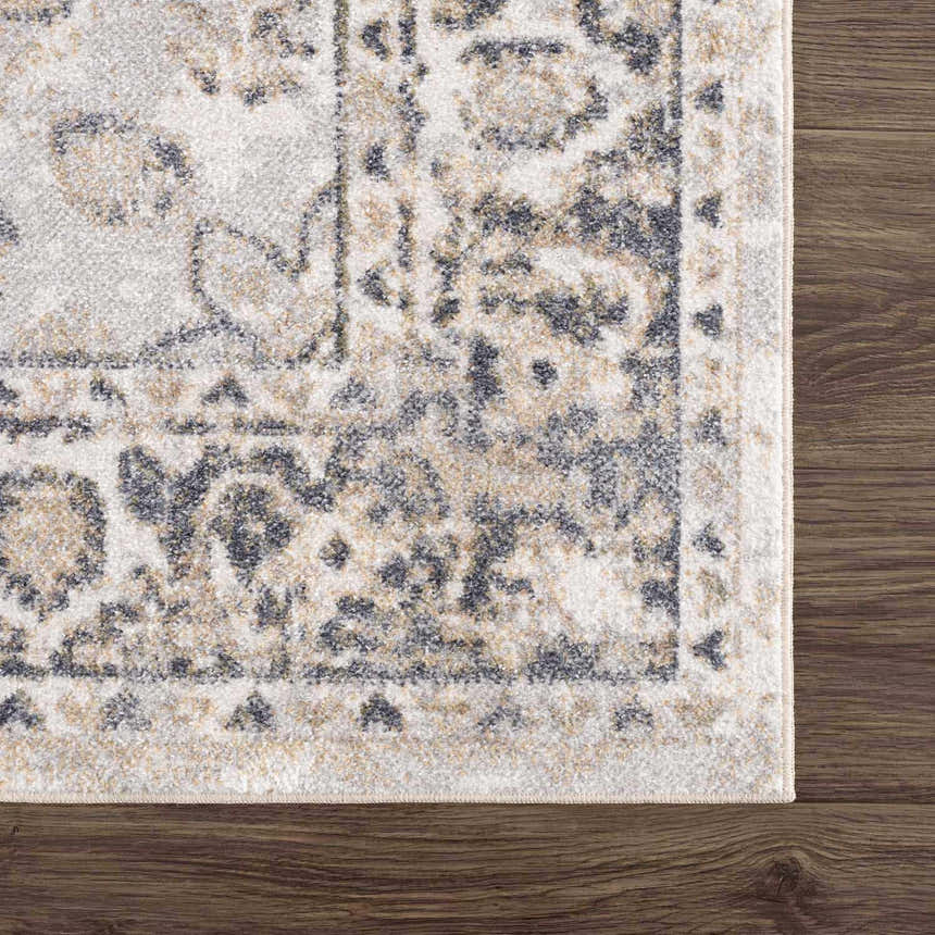 Sample Rudo Beige Washable Area Rug