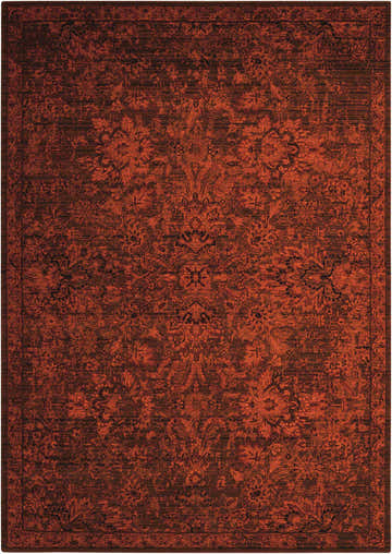 Close-up of the Nourison Timeless Teal Persian rug, showcasing its intricate floral pattern and rich teal color variations.