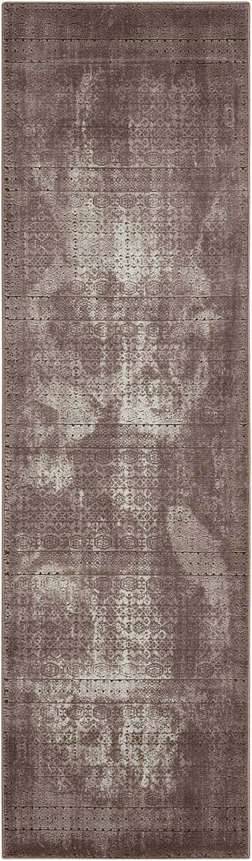 Detailed texture of a Nourison Karma Ash Vintage Area Rug.