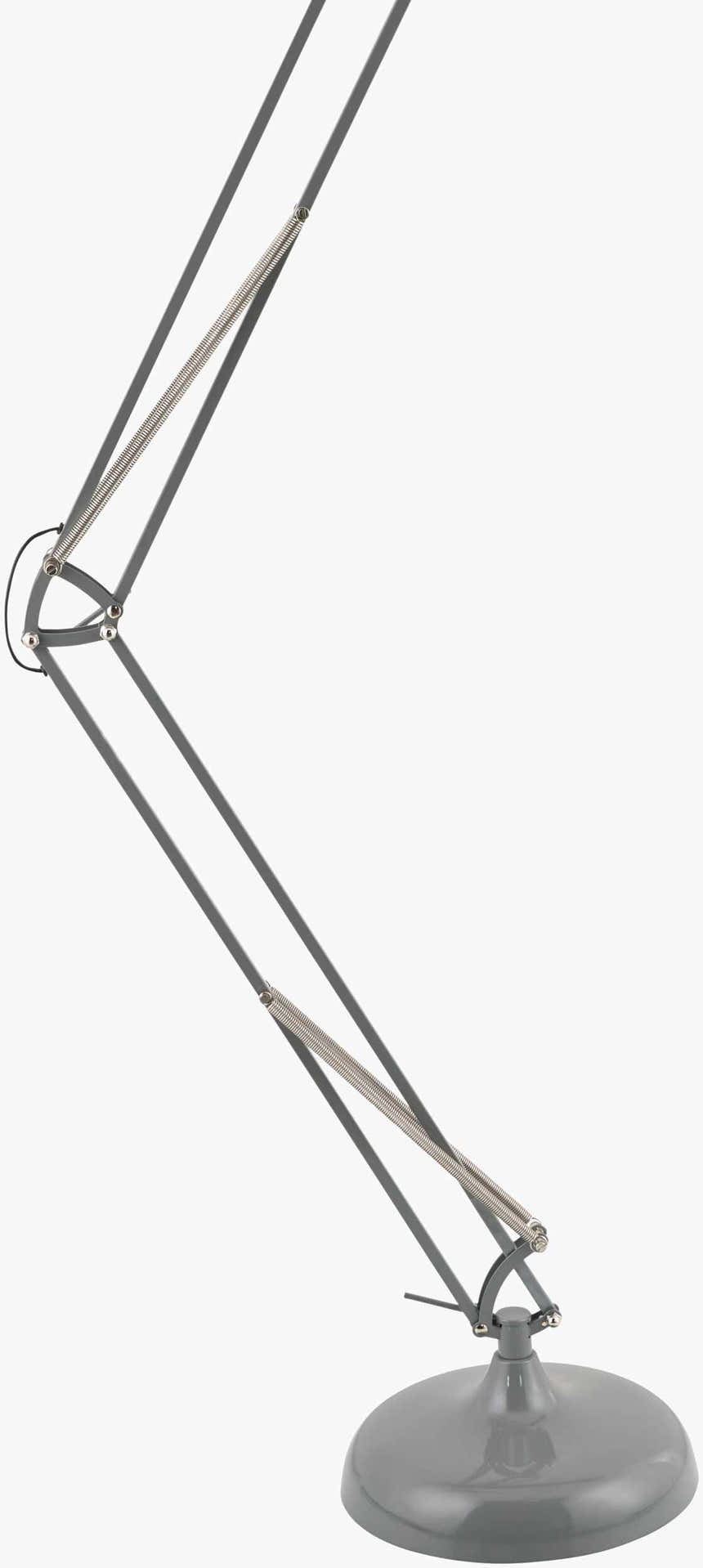 Light Gray Rustic Floor Lamp for living rooms or reading corners