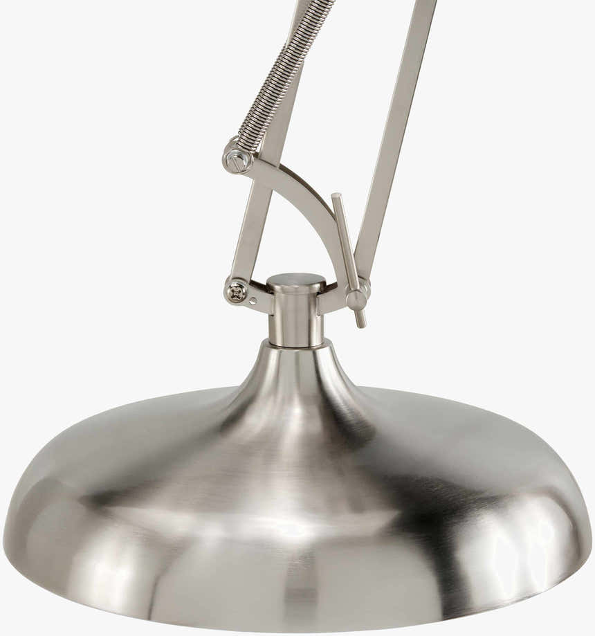 Indergarh Metallic Silver Floor Lamp
