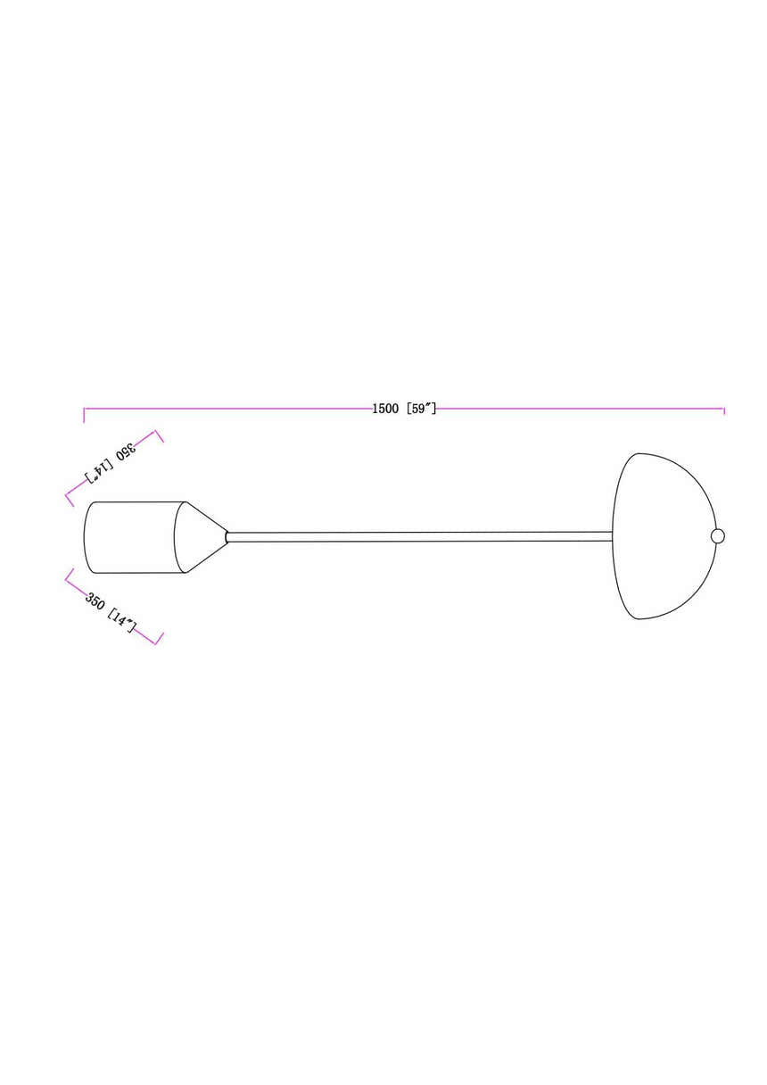 Landerneau White Floor Lamp