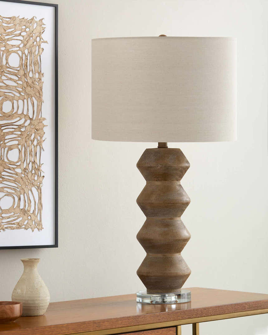 Glafirovka Dark Brown Table Lamp