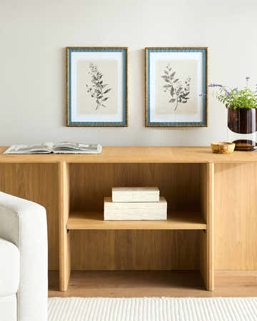 Beige Rustic Framed Wall Art for modern gallery walls