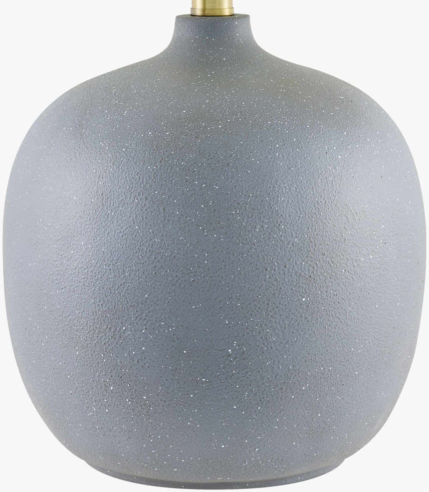 Beige Traditional Table Lamp with linen details for bedside or console tables