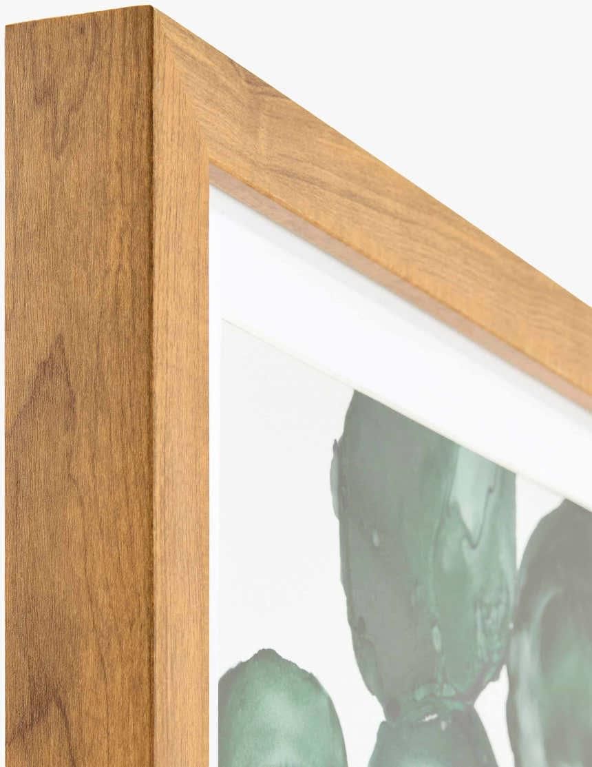 Rich Deep Teal Modern Framed Wall Art for modern gallery walls