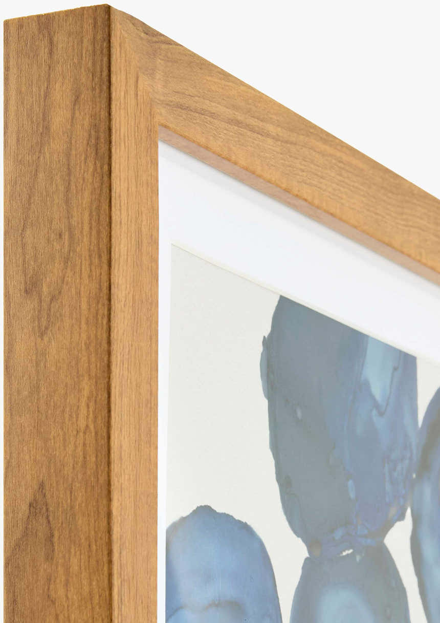 Aqua Blue Modern Framed Wall Art for modern gallery walls