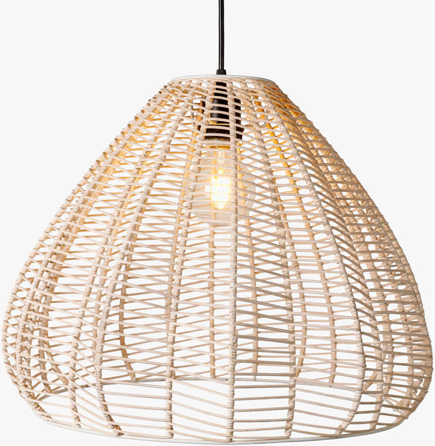 Wattrelos Off White Pendant - Clearance