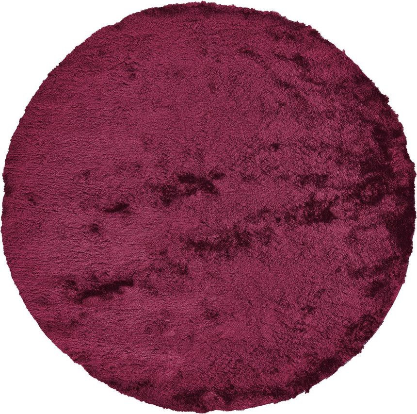Feizy Indochine Modern Solid - Red/Purple Area Rug