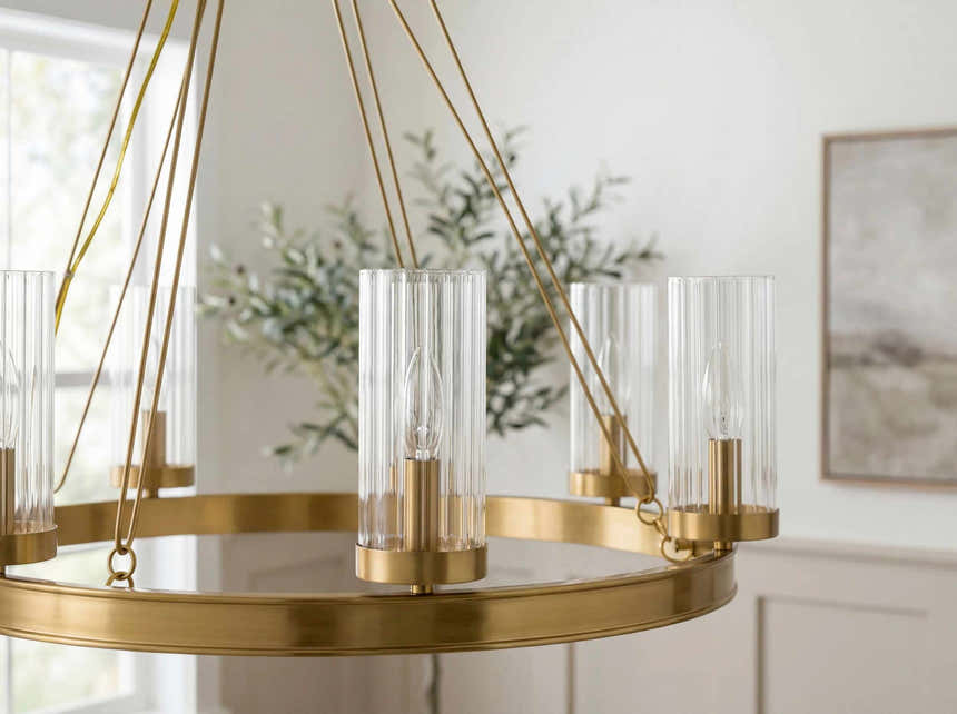 Martynovo Metallic - Brass Chandelier