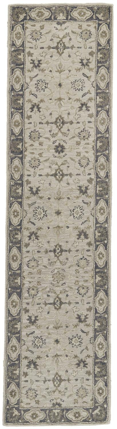 Feizy Eaton Traditional Oriental - Gray/Ivory/Taupe Area Rug