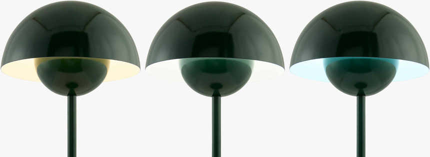 Peralillo Table Lamp - Matte Dark Green
