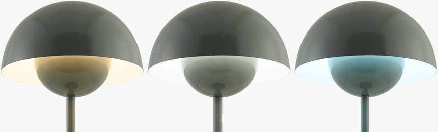 Peralillo Metallic - Pewter Table Lamp