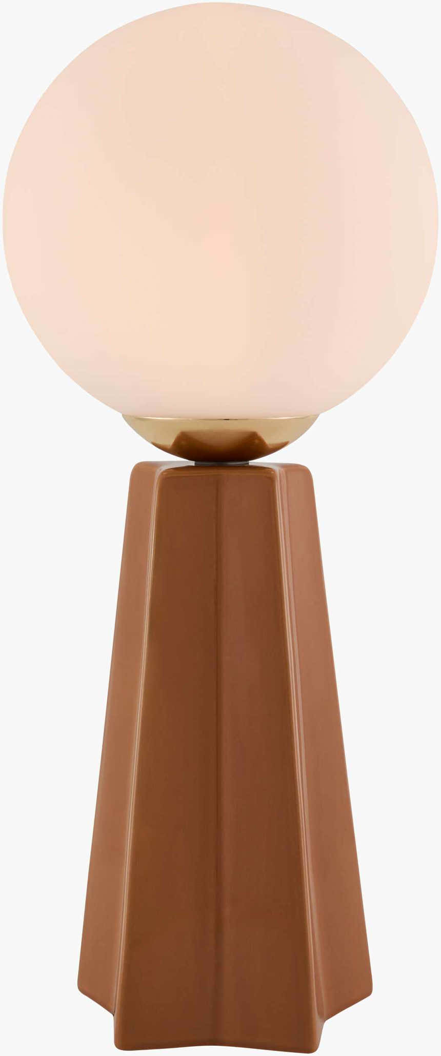 Tayeeglow Brick Red Table Lamp