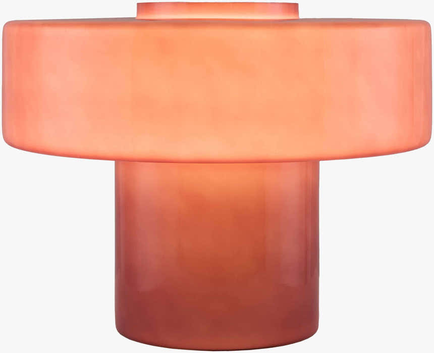 Lauenhagen Burgundy Table Lamp