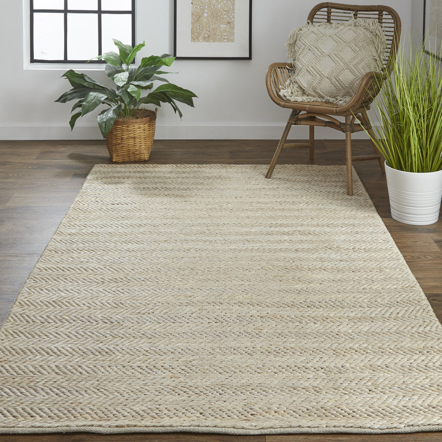 Feizy Kaelani Transitional Geometric - Tan/Gray Area Rug - Clearance