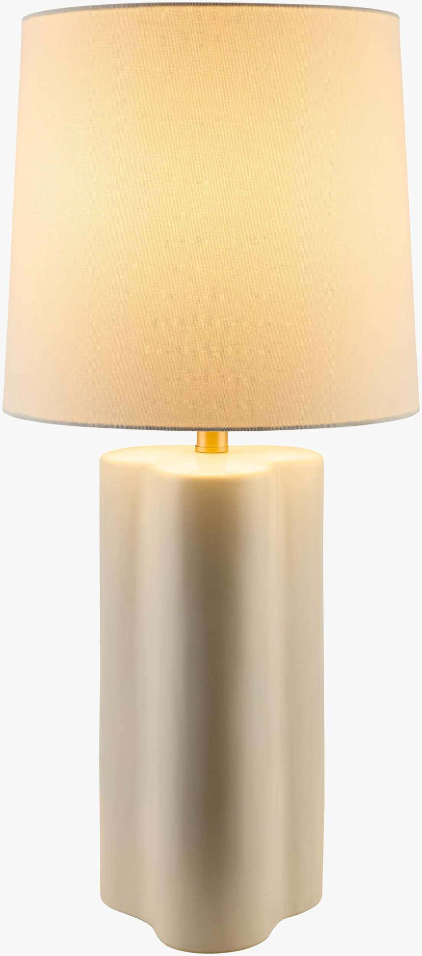 Jauharabad White Table Lamp