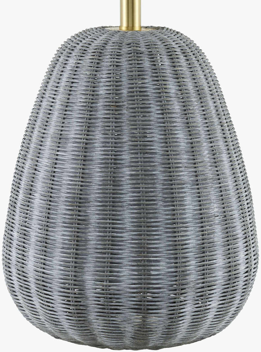 Ortucchio Gray & White Table Lamp