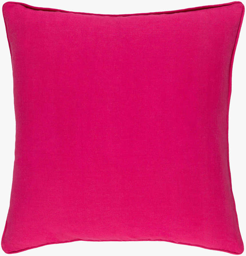 Rockhampton Fuchsia Geometric Square Pillow - Clearance