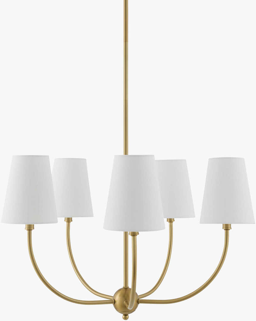 Jeko Brass Modern Chandelier