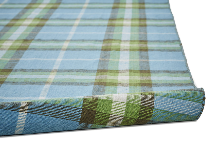Feizy Crosby Transitional Plaid - Blue/Green/Black Area Rug - Clearance