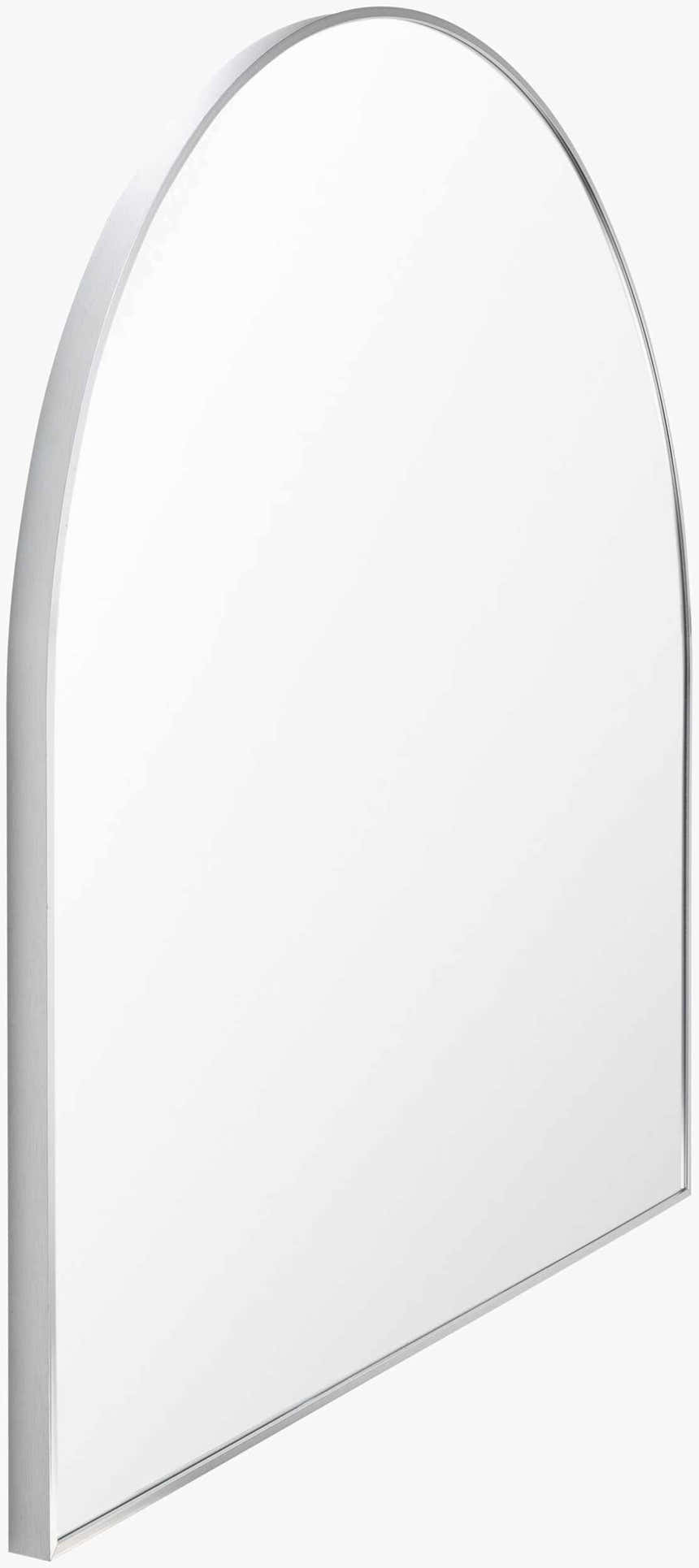 Brembilla Silver Gray Contemporary Mirror
