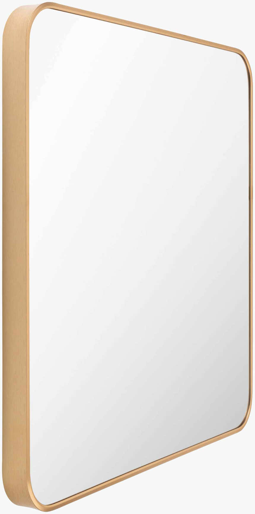 Ockenfels Modern Arched Gold Wall Mirror
