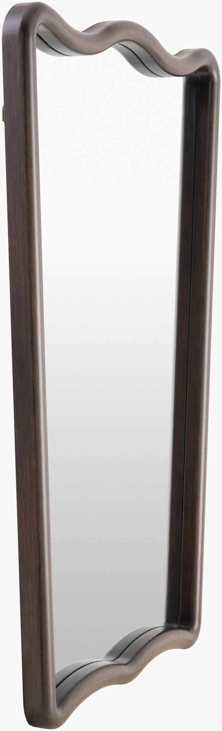 Honee Dark Red Wood Mirror