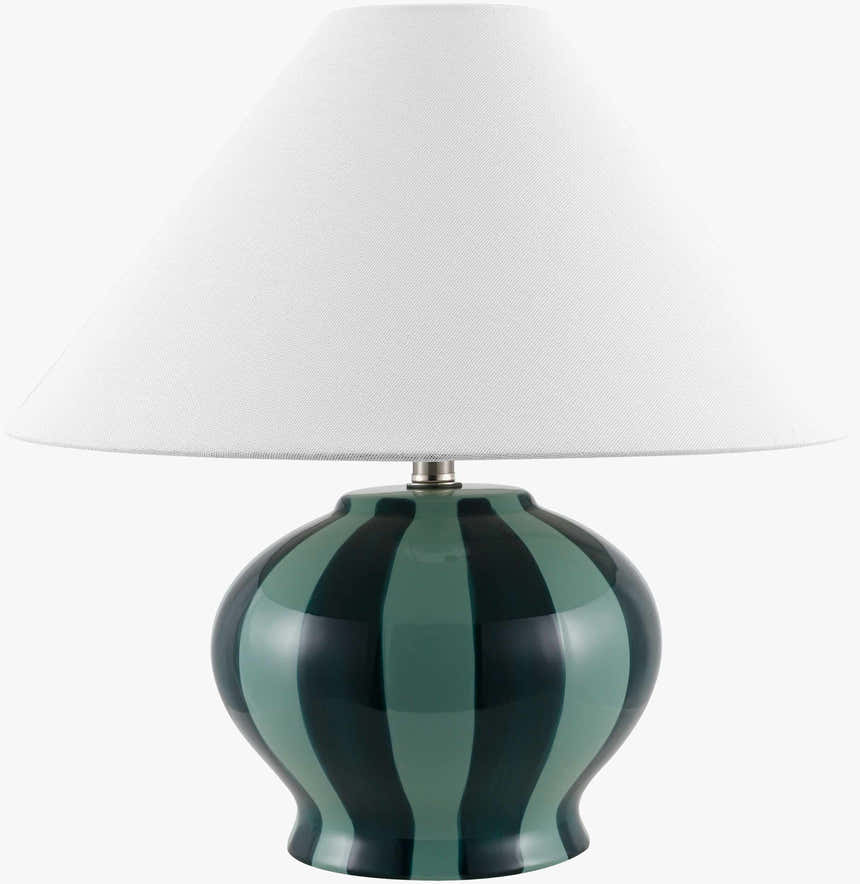 Montereale Green Table Lamp