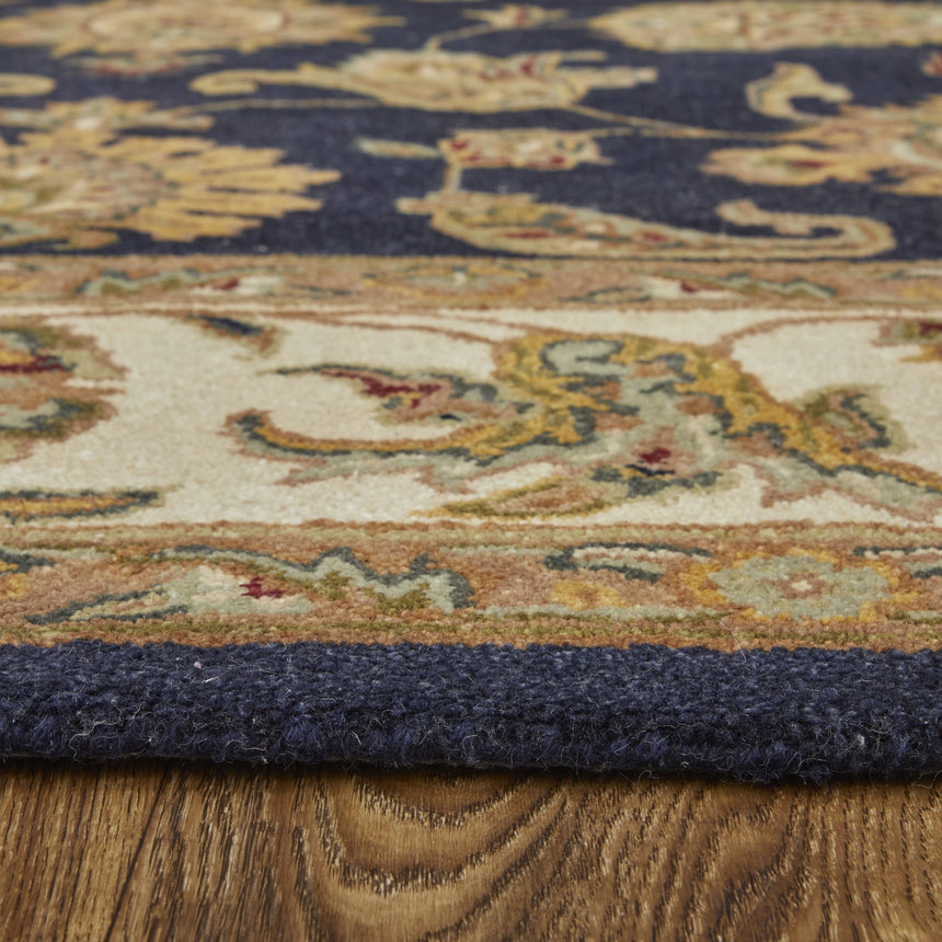 Feizy Wagner Traditional Oriental - Blue/Tan/Gold Area Rug