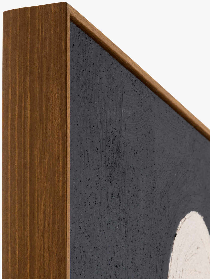 Rich Charcoal Modern Framed Wall Art for modern gallery walls