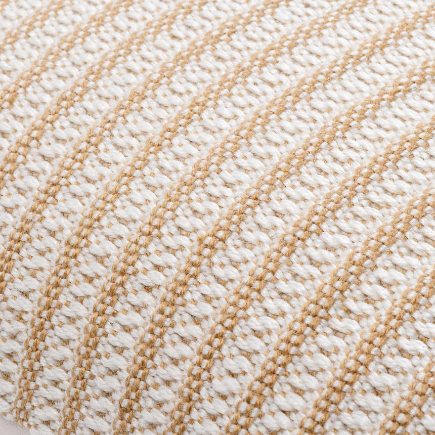 Goldin Goldenrod Textured Weave Cottage Polyester Accent Pillow - Clearance
