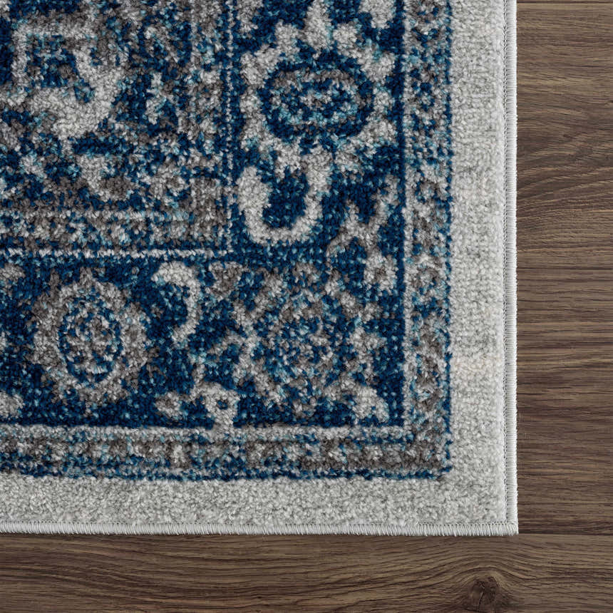 Sample Istanbul Medallion Blue Area Rug - Clearance