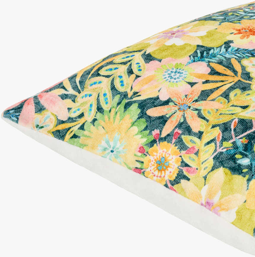 Amithi Light Yellow Throw Pillow