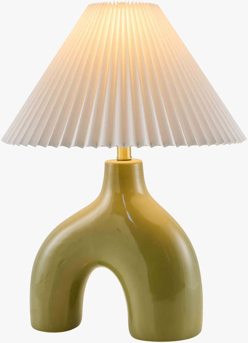 Nassandres Green Table Lamp